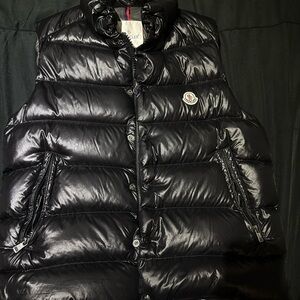 Moncler Shiny Black Puffer Jacket